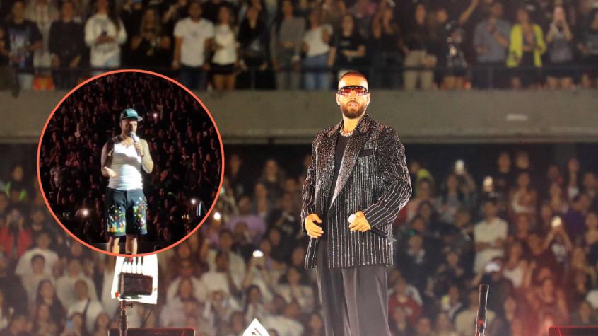 “Eso es una irresponsabilidad...”: Maluma interrumpe su concierto para "regañar" a fan que llevó a su bebé “Eso es una irresponsabilidad...”: Maluma interrumpe su concierto para "regañar" a fan que llevó a su bebé