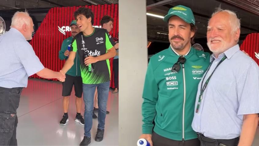 Así luce “Hide the Pain Harold”: Hombre detrás de famoso meme reapareció en la Fórmula 1