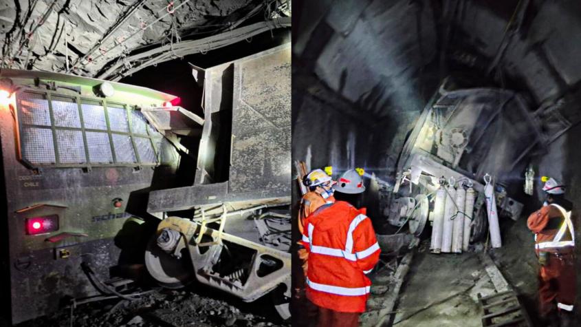 Actualización del rescate de mineros de El Teniente: Han avanzado 16 metros Actualización del rescate de mineros de El Teniente: Han avanzado 16 metros
