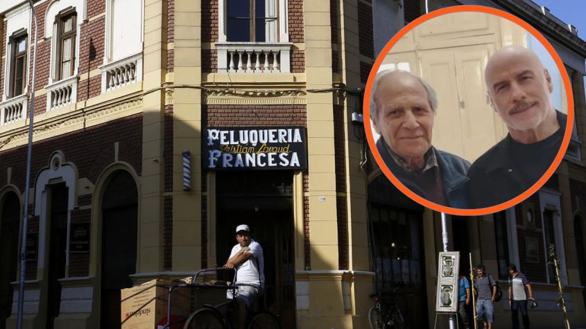 Sorpresa en el barrio Yungay: John Travolta fue a afeitarse a la Peluquería Francesa Sorpresa en el barrio Yungay: John Travolta fue a afeitarse a la Peluquería Francesa