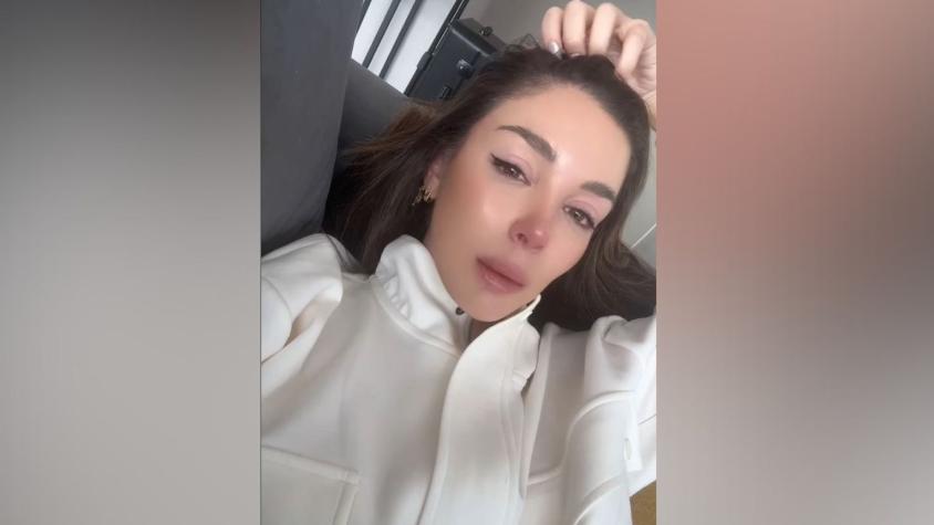 Cata Vallejos rompe en llanto tras funa por críticas a hinchas de la U: "No la estoy pasando bien"