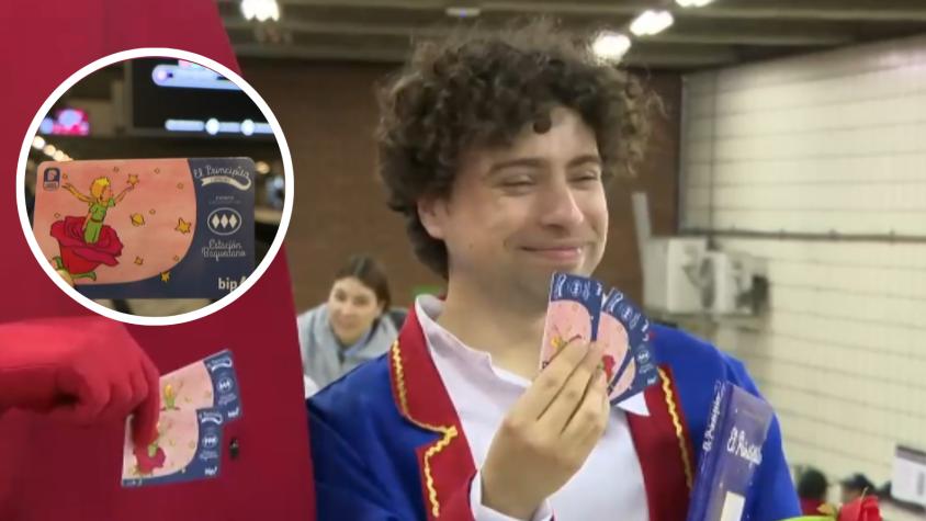 “El principito” llega al Metro para celebrar a los niños: lanzan tarjeta Bip! y exposición en Baquedano