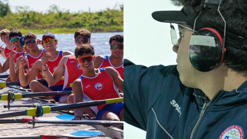 Tres en Remo y uno en Tiro: Team Chile llegó a cuatro medallas de oro en los Panamericanos Junior 2025