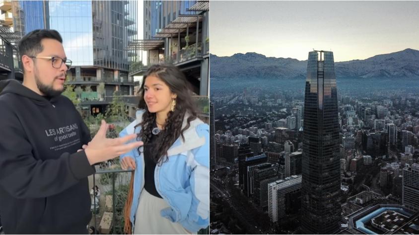 Madrileña en Chile se enamoró de Santiago: "Esto es primer mundo, Chile es primer mundo” Madrileña en Chile se enamoró de Santiago: "Esto es primer mundo, Chile es primer mundo”