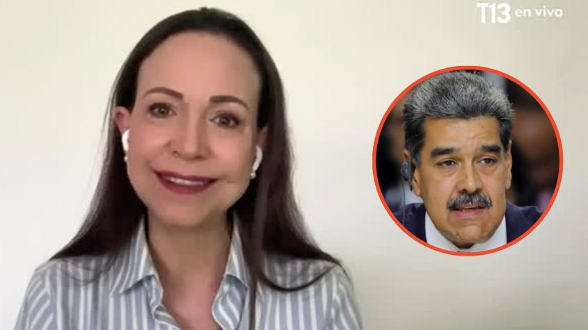 María Corina Machado asegura que Maduro envió criminales a otros países para desestabilizarlos María Corina Machado asegura que Maduro envió criminales a otros países para desestabilizarlos