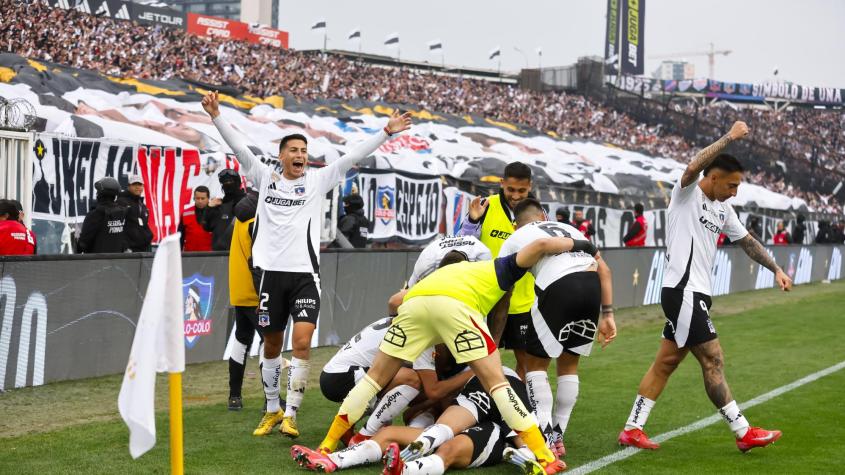 Colo-Colo 1-0 U. de Chile: Gol y videos del Superclásico 198 por la Liga de Primera 2025