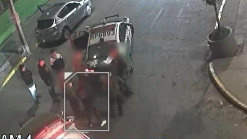 El video que genera dudas por carabinero vinculado a millonario robo: Involucra a otra patrulla policial