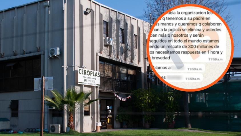 “Le habla la organización Los Pulpos”: Este fue el mensaje con que autores de secuestro extorsionaron a familia de empresario