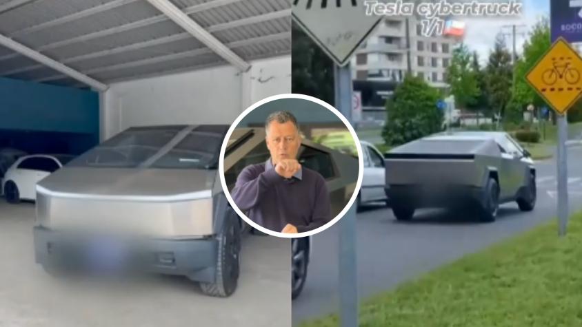 Empresario y dueño de la única Cybertruck de Tesla en Chile es detenido por lavado de activos