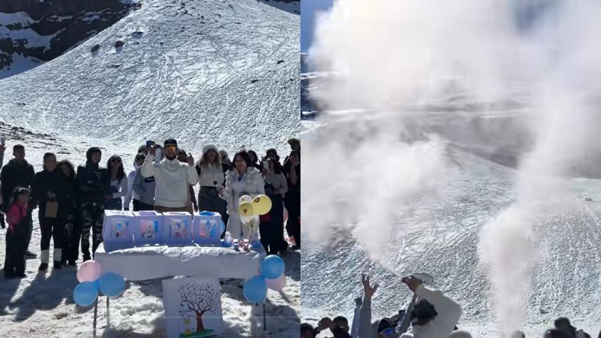 Indignación por fiesta de revelación de género en Embalse El Yeso: autoridad asegura que "claramente contamina el lugar"