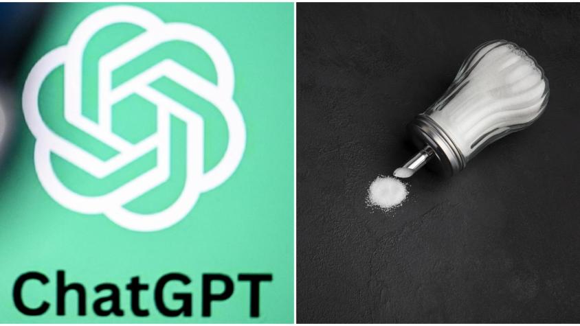 Hombre de 60 años buscó en ChatGPT cómo reemplazar la sal en su alimentación y todo terminó mal Hombre de 60 años buscó en ChatGPT cómo reemplazar la sal en su alimentación y todo terminó mal