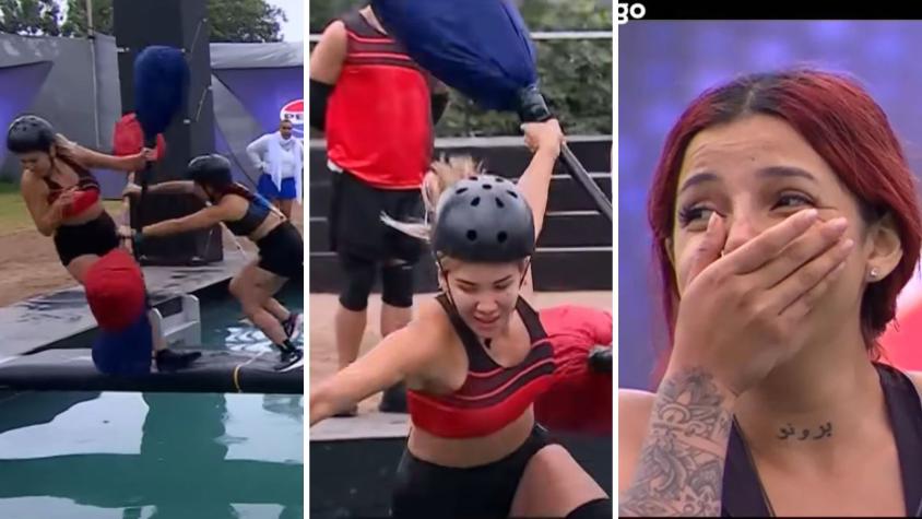 El fuerte accidente de Valentina en Mundos Opuestos: se golpeó la cabeza con el borde de la piscina