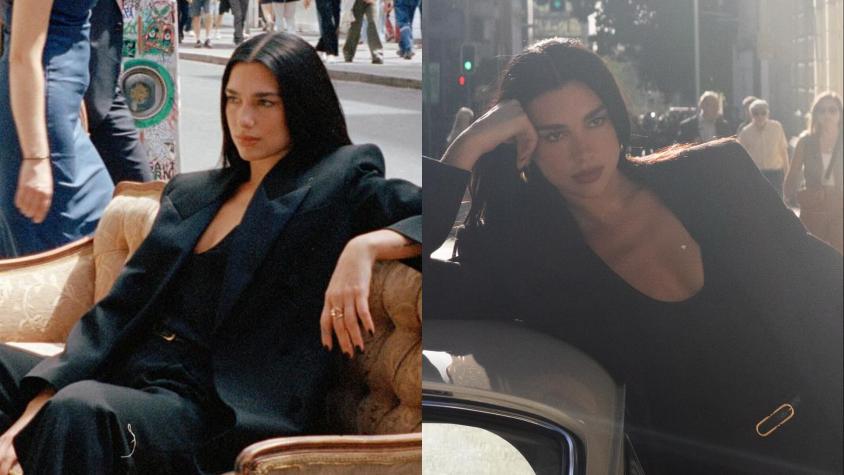 Dua Lipa publicó inéditas fotos de la grabación de su comercial en Chile: compartió mensaje sobre su regreso al país