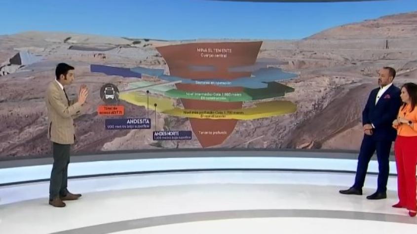 ¿Sismicidad vs estallido de roca? Experto explica las posibles causas del accidente en la mina El Teniente ¿Sismicidad vs estallido de roca? Experto explica las posibles causas del accidente en la mina El Teniente