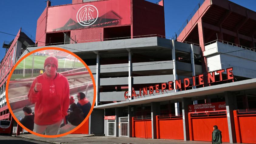 "Le robamos todo a los chilenos": Hincha de Independiente compartió violentos registros contra fanáticos de la "U" "Le robamos todo a los chilenos": Hincha de Independiente compartió violentos registros contra fanáticos de la "U"