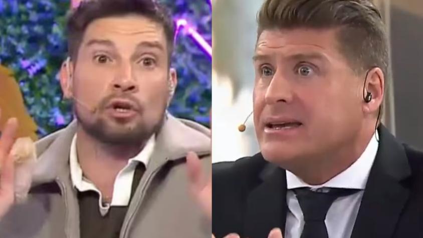 "Te gusta andar jodiendo": El fuerte cruce en vivo entre Luis Mateucci y abogado de Daniela Aránguiz tras polémica demanda