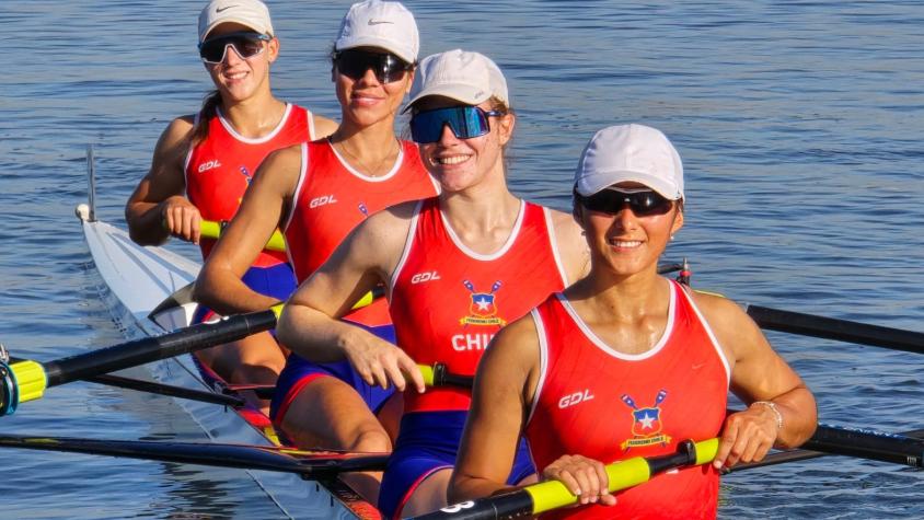OTRO ORO PARA CHILE: El remo aporta la octava dorada en los Panamericanos Junior