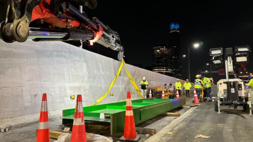 Los constantes “parches” para reparar el puente Lo Saldes y la nueva estructura que construirá Costanera Norte