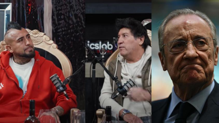 Zamorano recuerda conversación con Florentino cuando Vidal sonó fuerte en el Real Madrid: "Es extraordinario pero…"