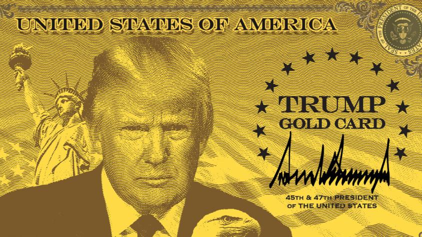 Trump firma decreto que crea la millonaria "tarjeta dorada" para acelerar la obtención de una visa en EE.UU.