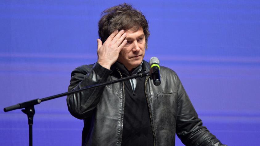 Milei atribuye a "pánico político" en Argentina la tormenta en los mercados financieros Milei atribuye a "pánico político" en Argentina la tormenta en los mercados financieros