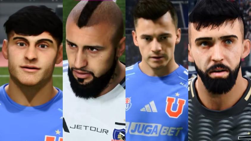 VIDEO | ¿Se parecen?: Así se ven los jugadores de Colo-Colo y la "U" en FC 26