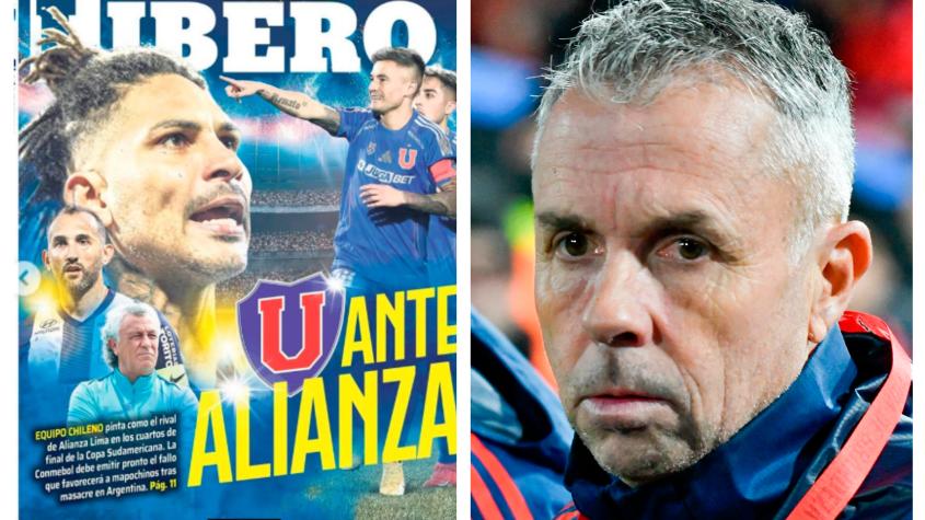 Prensa de Perú asegura que la U avanzará en Sudamericana: "El fallo de la Conmebol favorecerá a los mapochinos" Prensa de Perú asegura que la U avanzará en Sudamericana: "El fallo de la Conmebol favorecerá a los mapochinos"