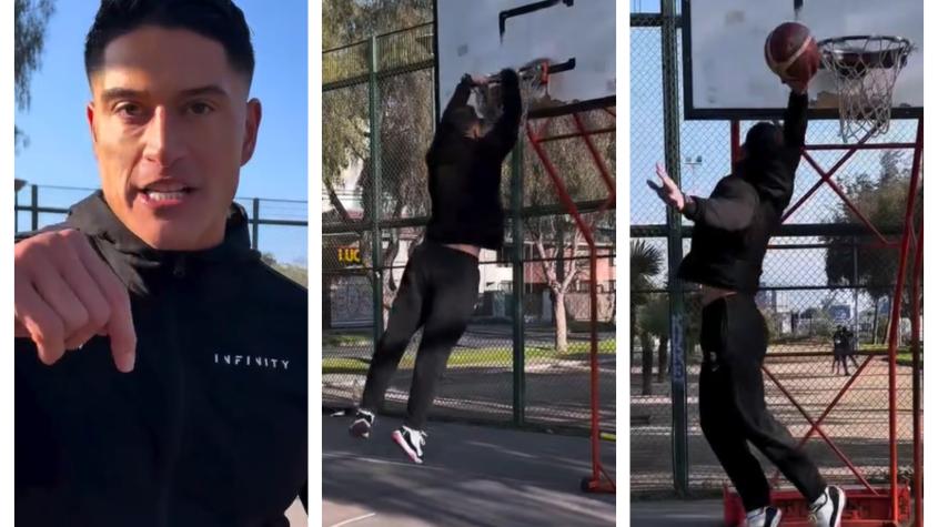 VIDEO | Sammis Reyes se luce con video jugando básquetbol y recuerda sus inicios: "Aquí en Maipú comenzó todo"