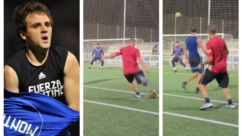 VIDEO | Walter Montillo recrea su golazo a Flamengo en un futbolito y se hace viral: "Todavía puedo jugar"