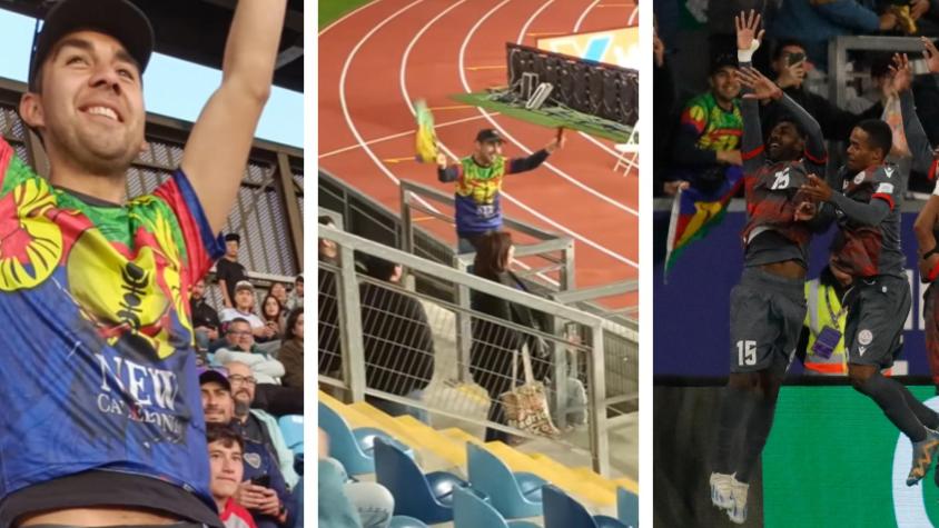 VIDEO | "La camiseta la compré tres meses antes...": La increíble historia del único hincha de Nueva Caledonia en el Mundial Sub 20