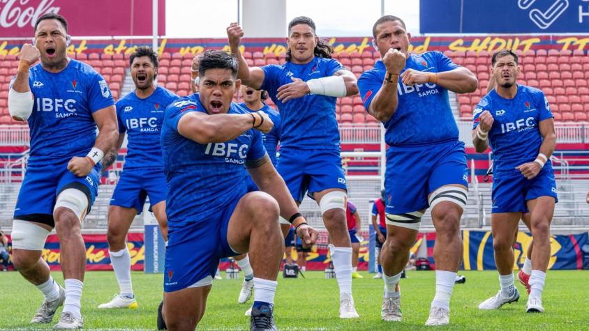 Así es el Siva Tau, la danza de guerra ceremonial estilo "Haka" de Samoa en el Rugby