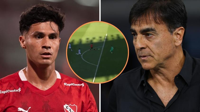 Viralizan los insultos de Quinteros tras falla de Galdames en el clásico de Avellaneda: se perdió el gol del triunfo