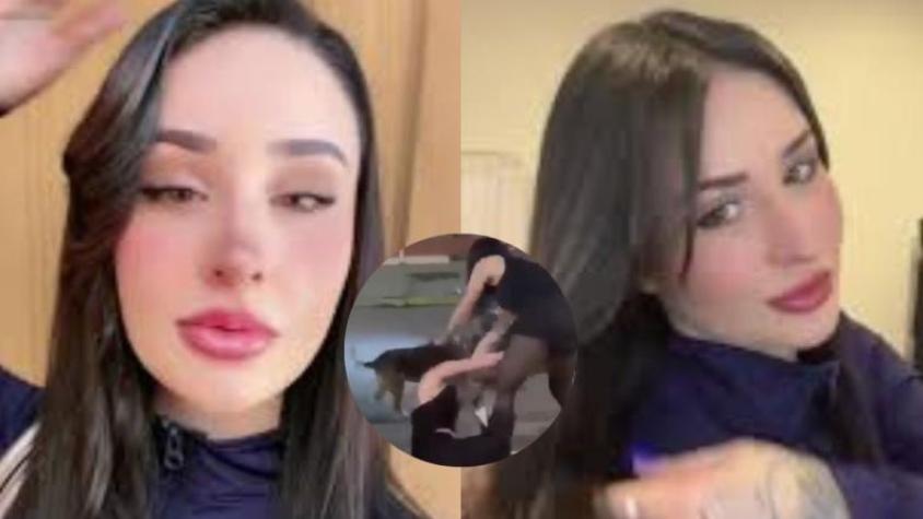 Captan a reina de belleza en pelea fuera de una discoteca en Valdivia: Hubo combos, patadas y empujones