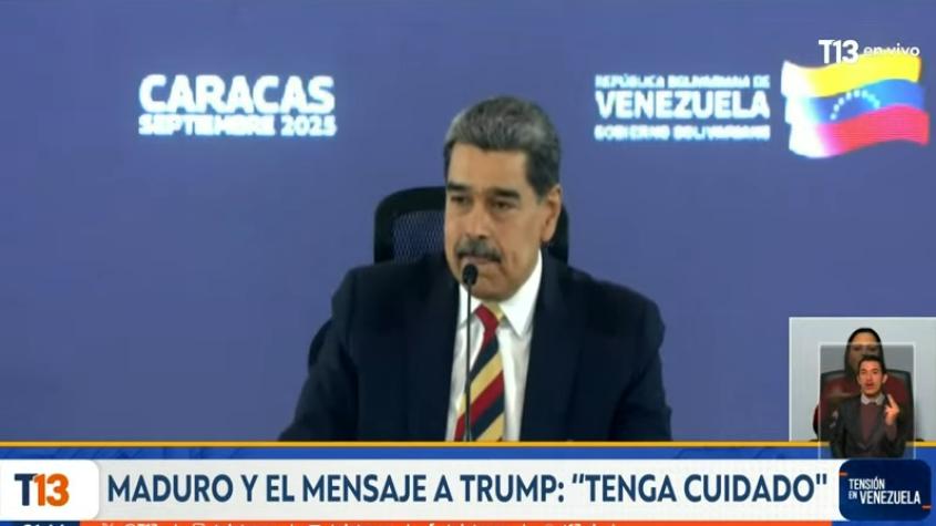 Ante posible ataque de EE.UU, Maduro dice que "Venezuela está lista para la lucha armada"