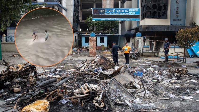 Protestas en Nepal: manifestantes golpearon, tiraron al río y desnudaron a ministro de Economía Protestas en Nepal: manifestantes golpearon, tiraron al río y desnudaron a ministro de Economía