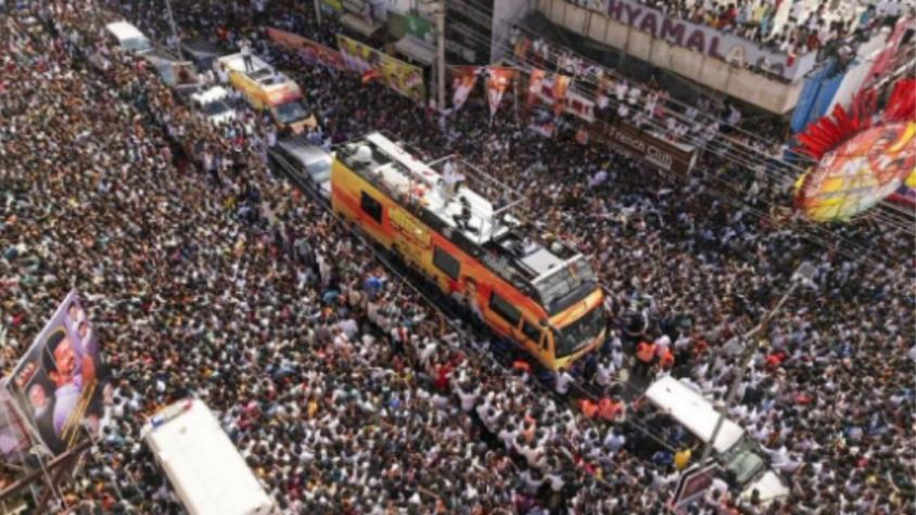 Al menos 36 muertos en una estampida en India