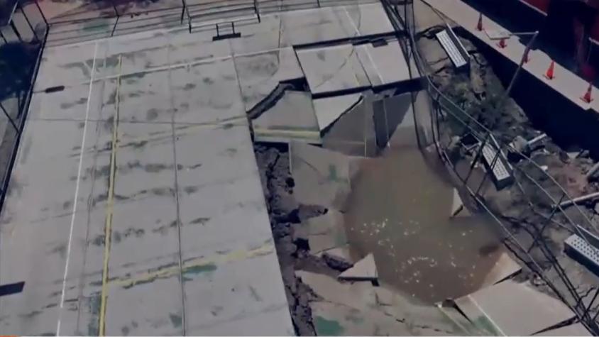 El incierto destino de la "cancha del socavón" de Conchalí