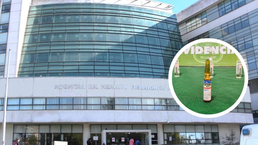 Detienen a trabajador del Hospital de Temuco por tráfico de fentanilo