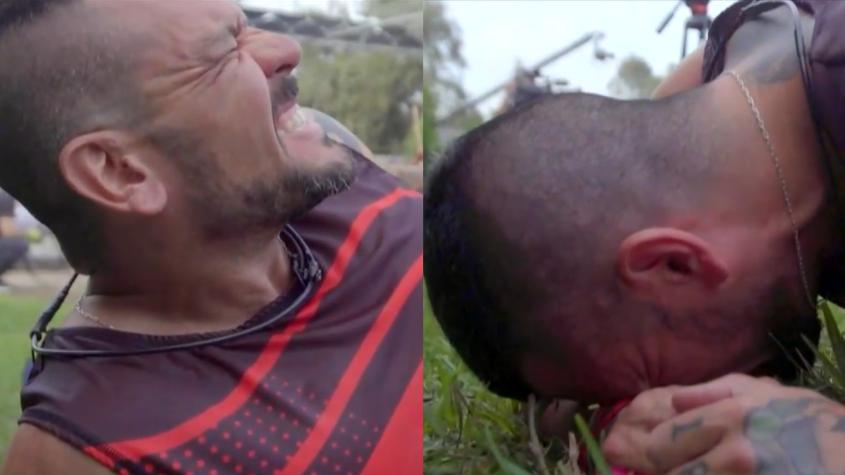 "Quedó en una pésima posición": Juan Pedro quedó fuera de competencia tras sufrir brutal golpe en 'Mundos Opuestos'