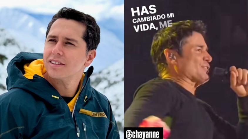 Karol Lucero reapareció en concierto de Chayanne y compartió video con "directo" mensaje a Fran Virgilio