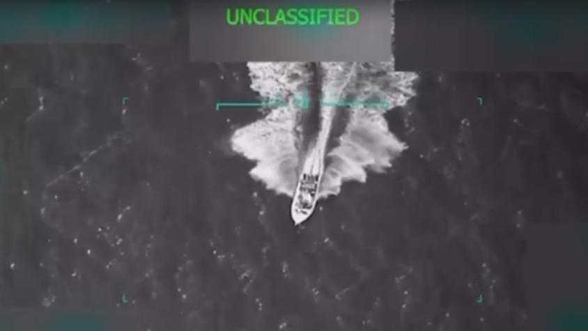 "Opera bajo el control de Maduro": Trump comparte VIDEO de ataque de EEUU a barco con drogas