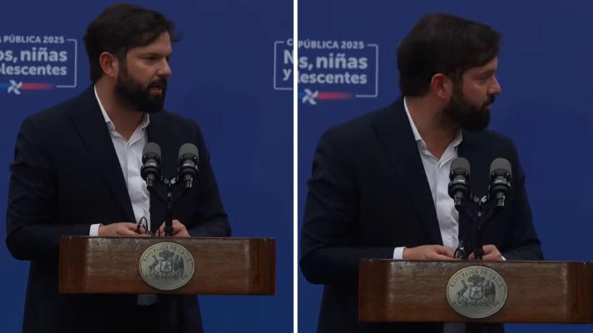 Presidente Boric abandona anticipadamente pauta: “Tengo que despedirme de alguien que está a punto de partir”