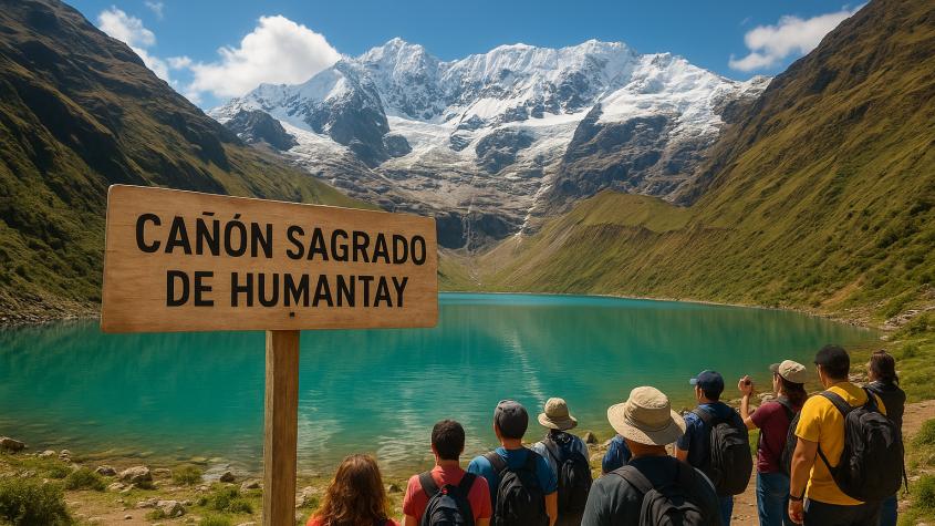 Turistas pagaron 160 dólares para viajar al "Cañón Sagrado de Humantay": destino no existe y fue creado con IA