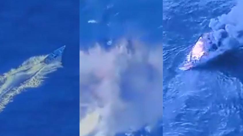 EE.UU. anuncia nuevo ataque contra presunta narco lancha que venía desde Venezuela: Hay cuatro muertos