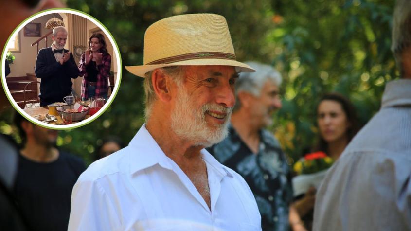 Ovacionado entre lágrimas: Video muestra último día de grabaciones de Héctor Noguera en teleserie