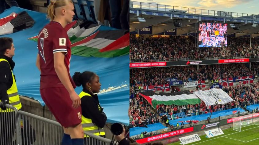 "Dejen vivir a los niños": Noruega goleó a Israel en medio de protestas a favor de Palestina