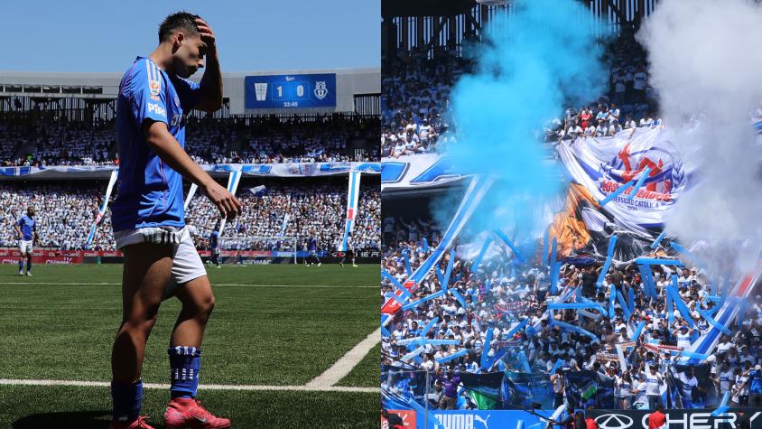 VIDEO | El provocativo gesto de Lucas Assadi para hinchas de Católica que lo insultaban