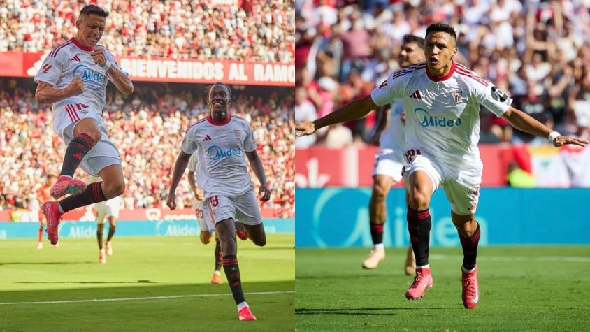 Con Alexis Sánchez de líder y figura: Sevilla rompe la lógica y golea al Barcelona