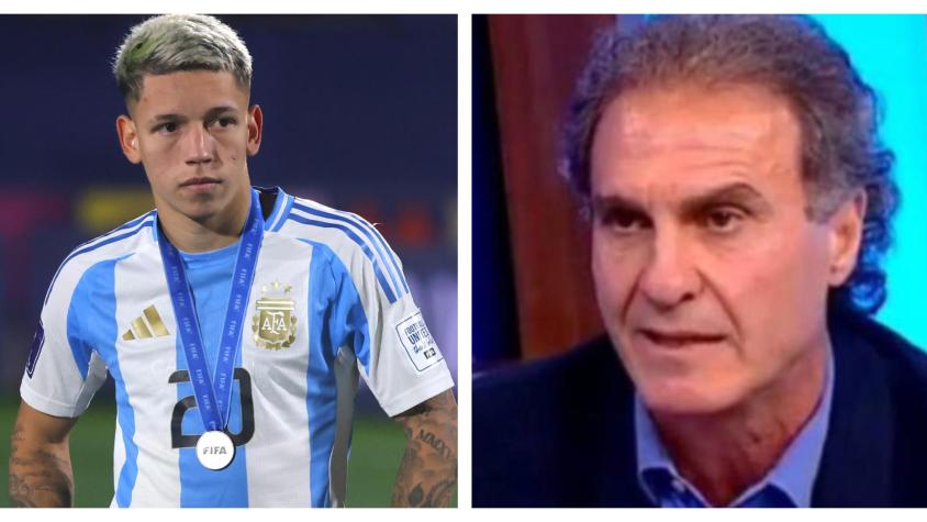 Exfutbolista le responde con todo a Óscar Ruggeri por sus críticas a Chile: "Se ca... enteros en la final"