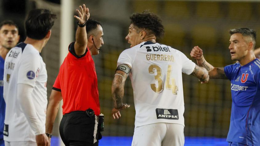 Un "viejo conocido": El árbitro designado para el partido entre Universidad de Chile y Lanús por semifinales de Sudamericana